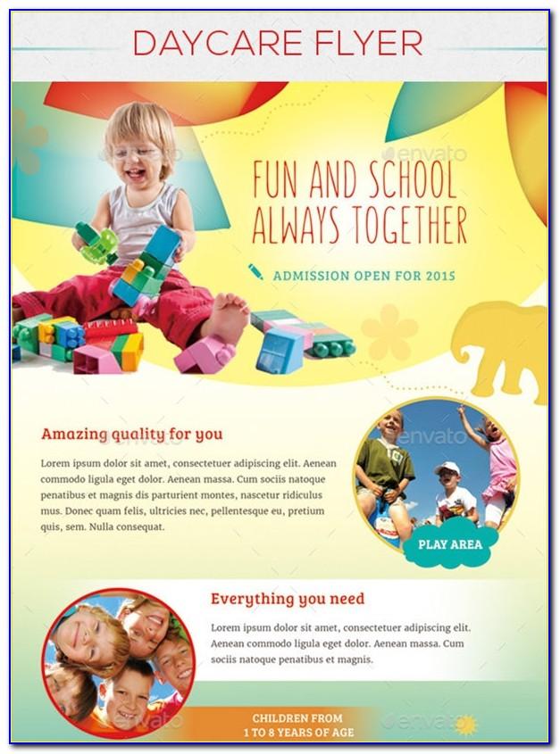 Daycare Flyer Templates Free Download