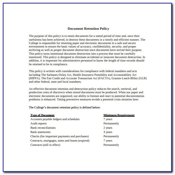 sample-email-retention-policy-template-template-resume-examples