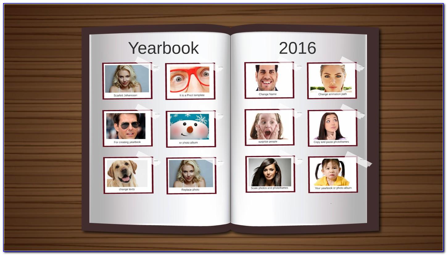 Free Downloadable Yearbook Templates