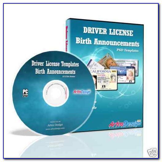 Free Drivers License Template Software