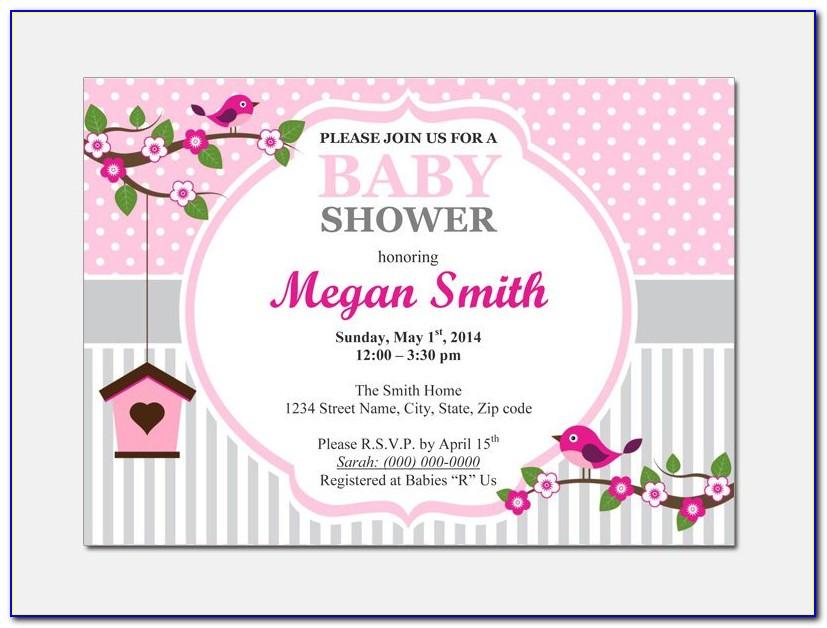 Free Editable Baby Shower Invitation Templates Microsoft Word