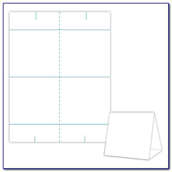 Free Editable Table Tent Template