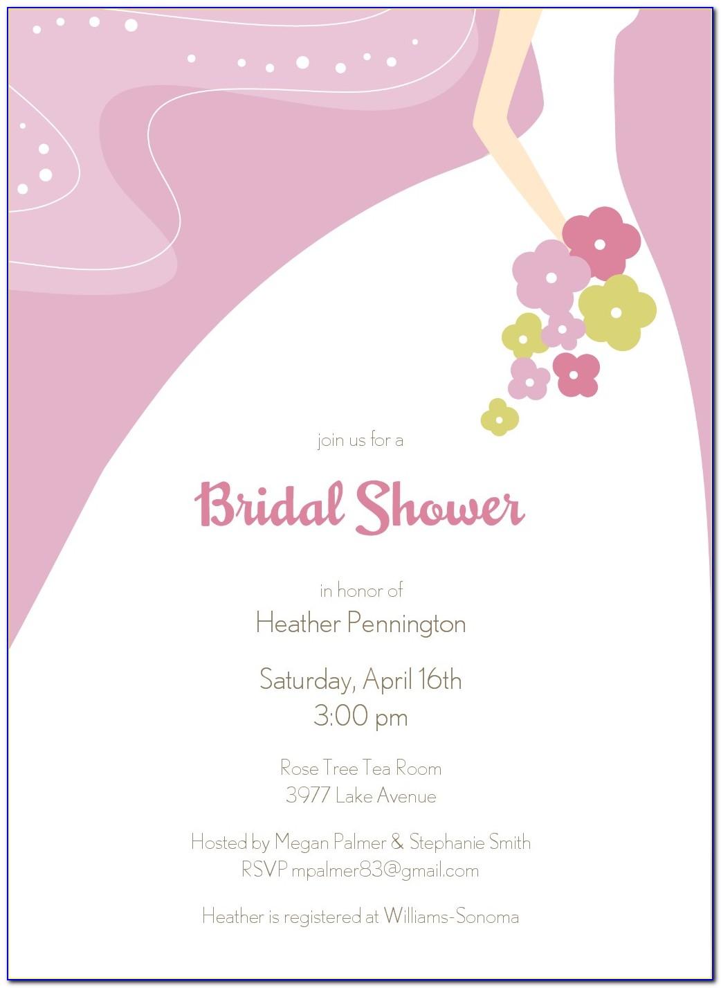 Free Printable Rustic Bridal Shower Invitation Templates