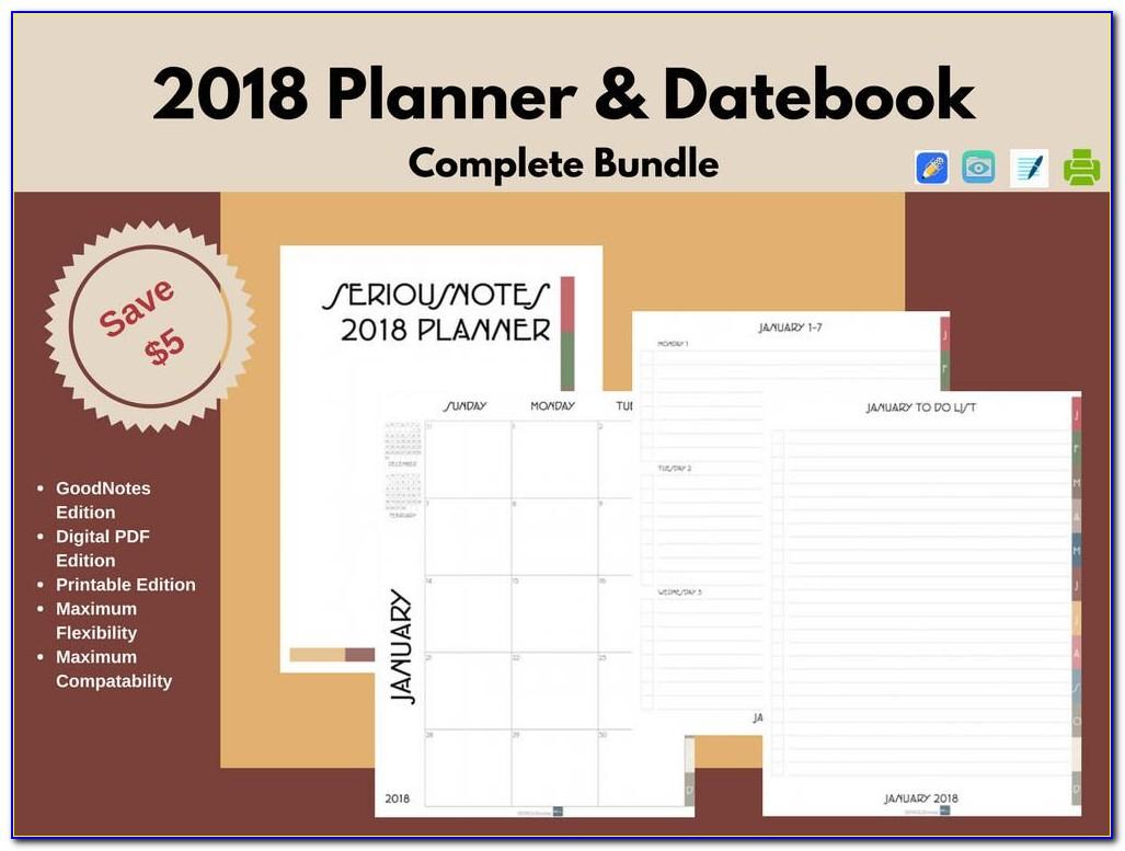 Goodnotes Planner Template Free Download