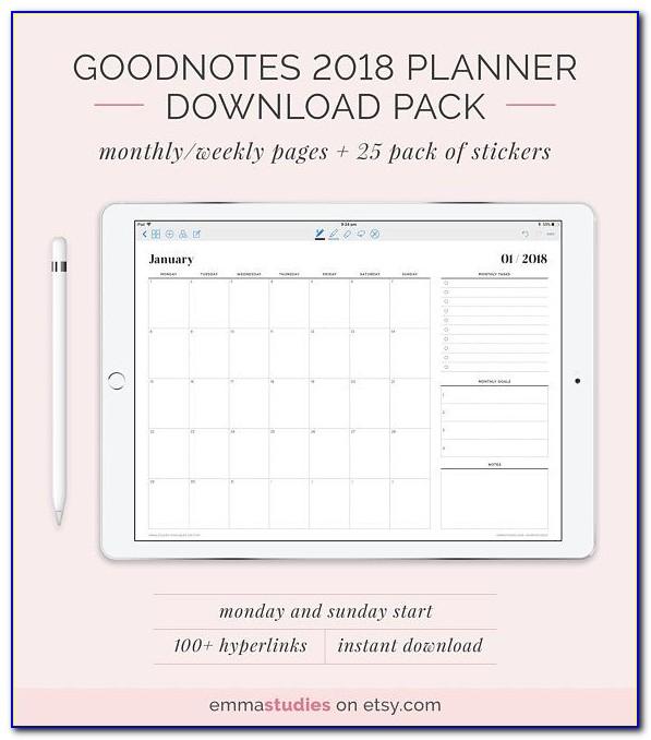 Goodnotes Planner Templates