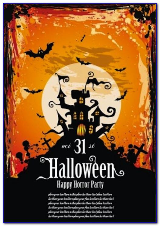 Halloween Party Flyer Templates Free