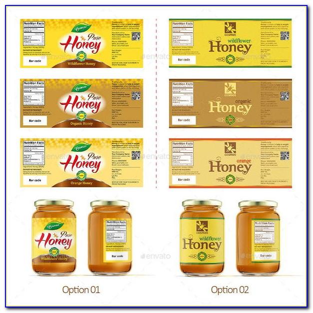 Honey Label Template Free Download