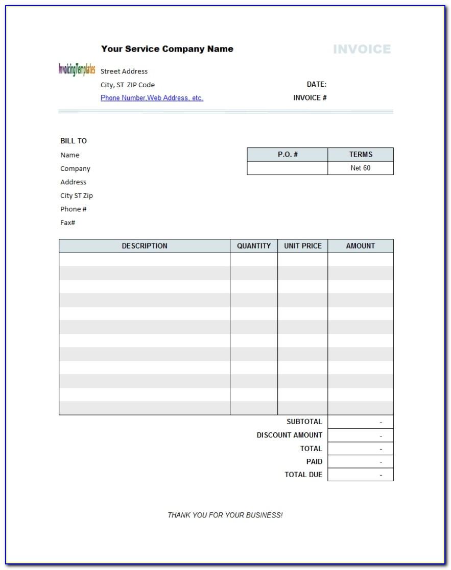 Invoice Form Open Office