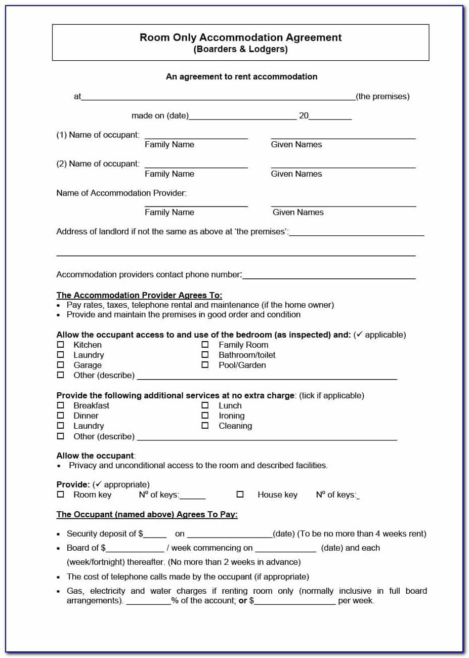 Lease Agreements Templates