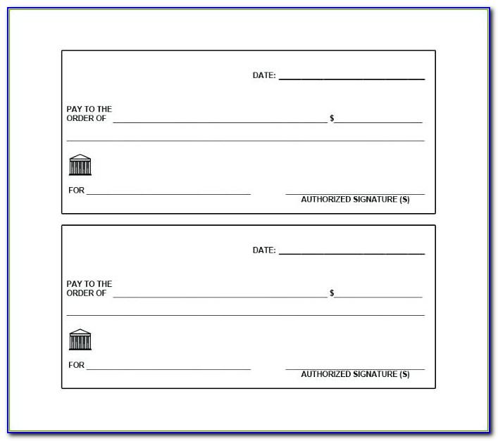 Oversized Check Template Free Word