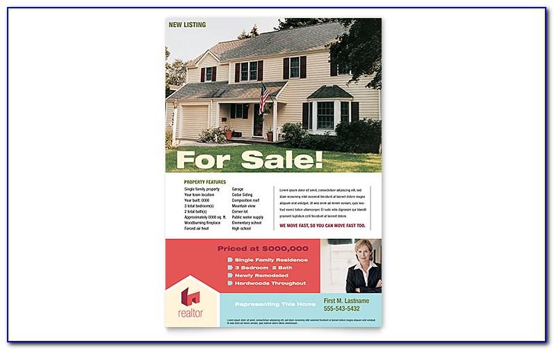 Real Estate Flyer Template Microsoft Publisher
