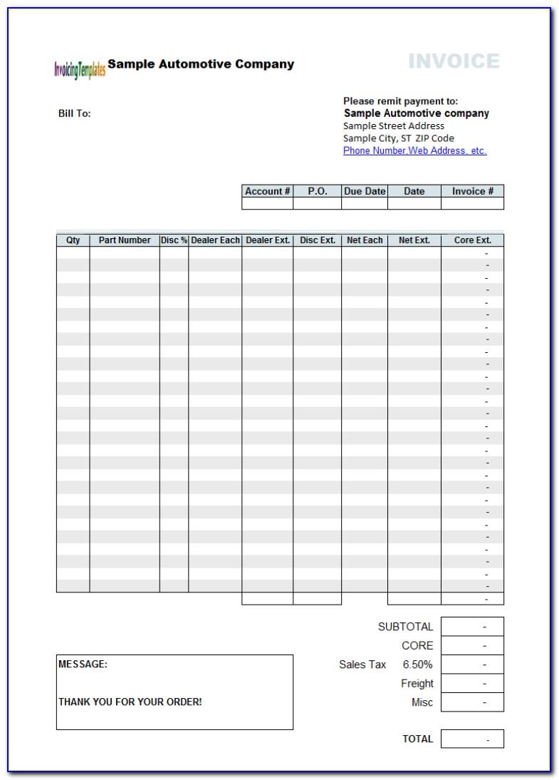 Small Business Accounting Template Xls