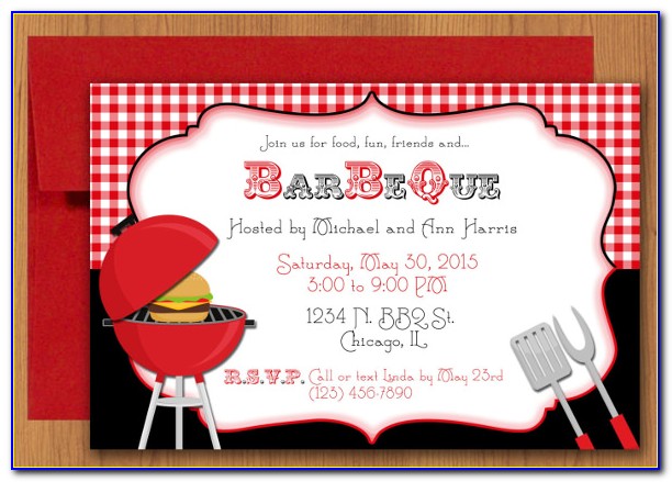 Bbq Party Template