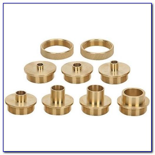 Brass Router Template Guide Set