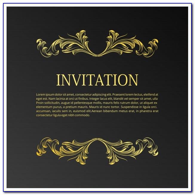 Elegant Invitation Templates