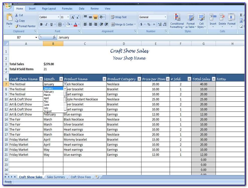 Excel Spreadsheet Templates For Sales Tracking