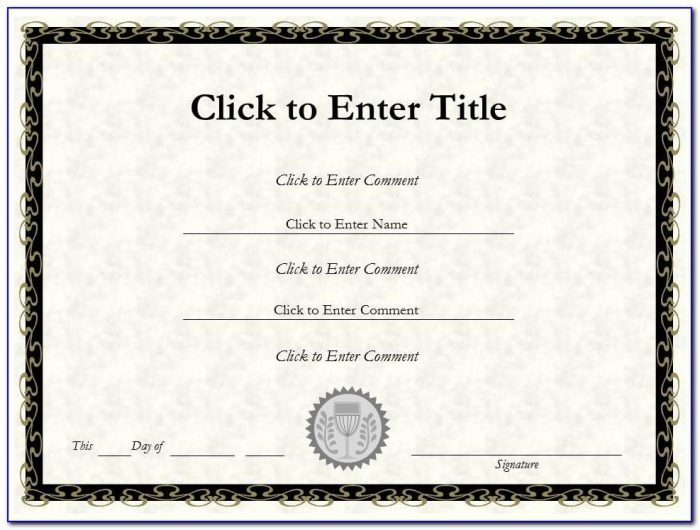 Free Christian Certificate Templates For Word