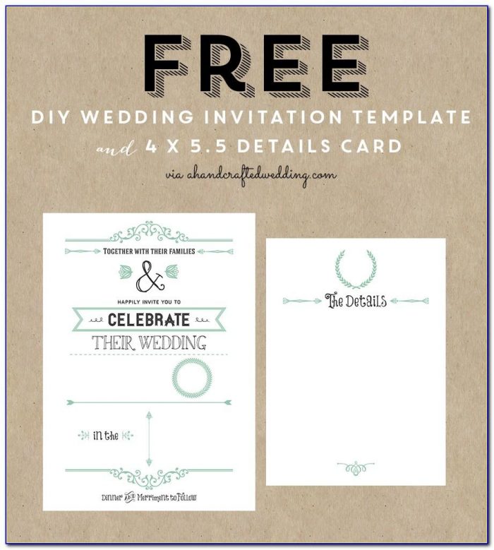 Free Wedding Shower Invitation Templates For Microsoft Word