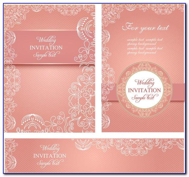 Invitation Card Editable Wedding Invitation Templates Free Download