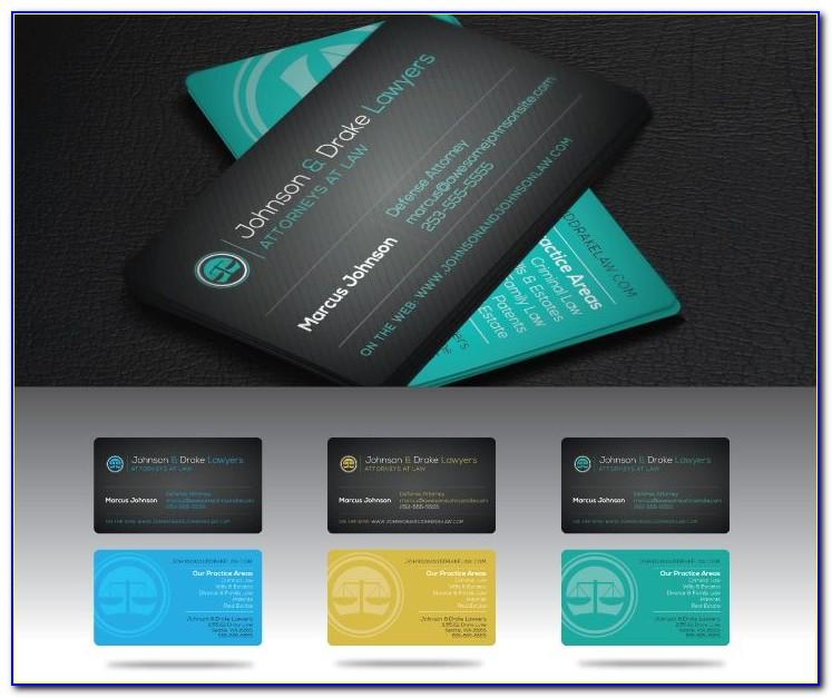 Lawyer Business Card Templates Free Download