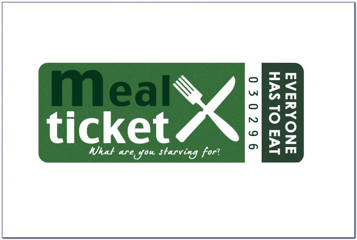 Meal Ticket Template Microsoft