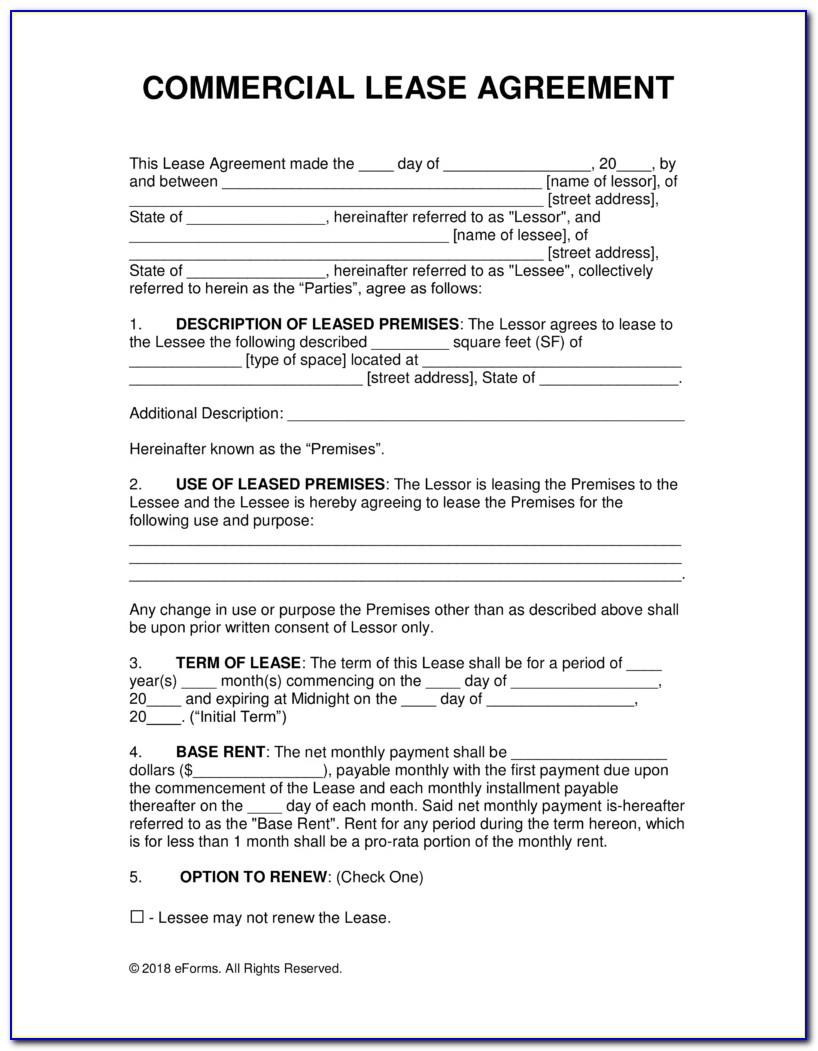 Nys Lease Template