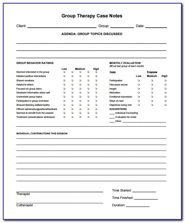 Pediatric Physical Therapy Progress Note Template