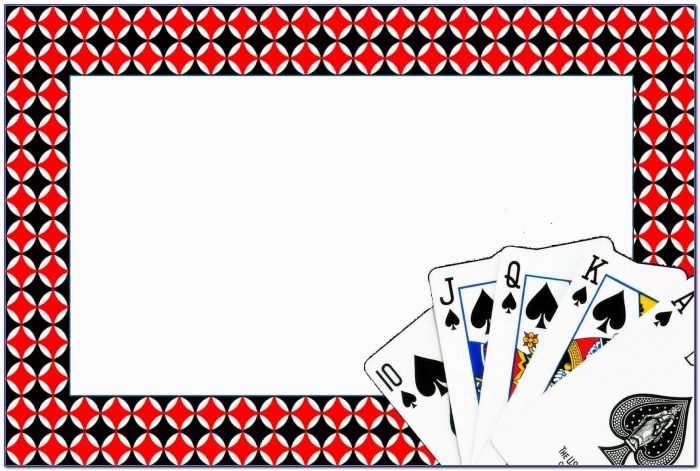 Poker Night Invitation Template