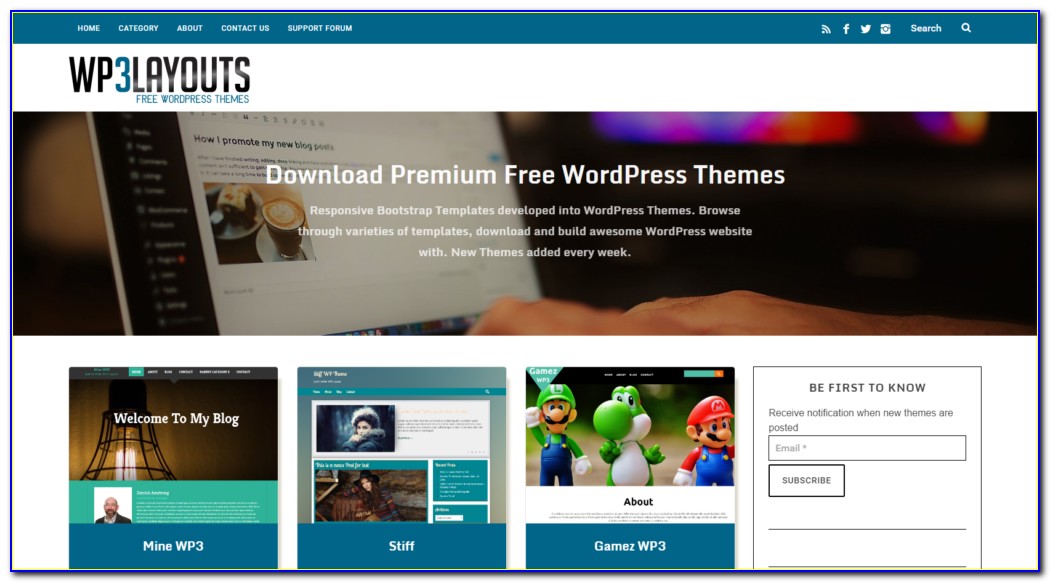 Responsive Static Website Templates Free Download