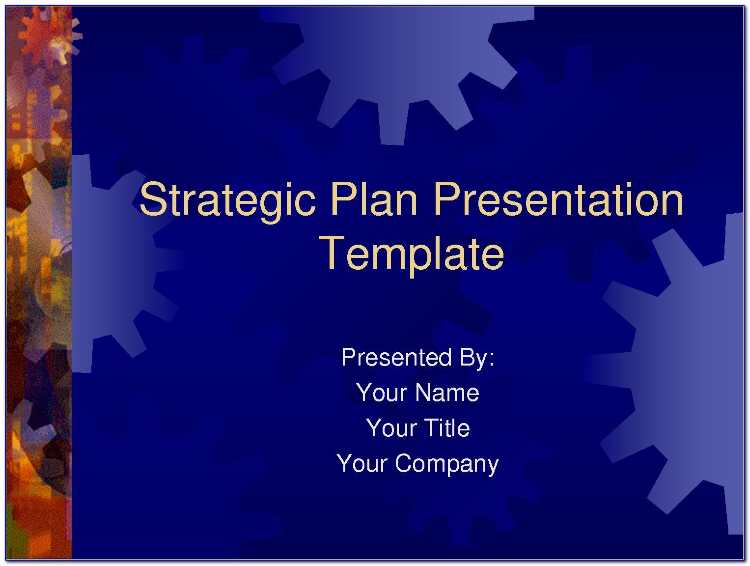 Strategic Plan Powerpoint Template Free Download