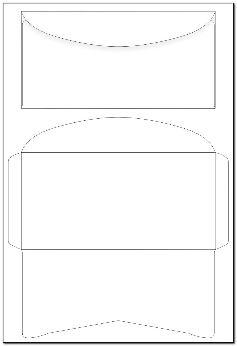 Template For Printing On Envelopes
