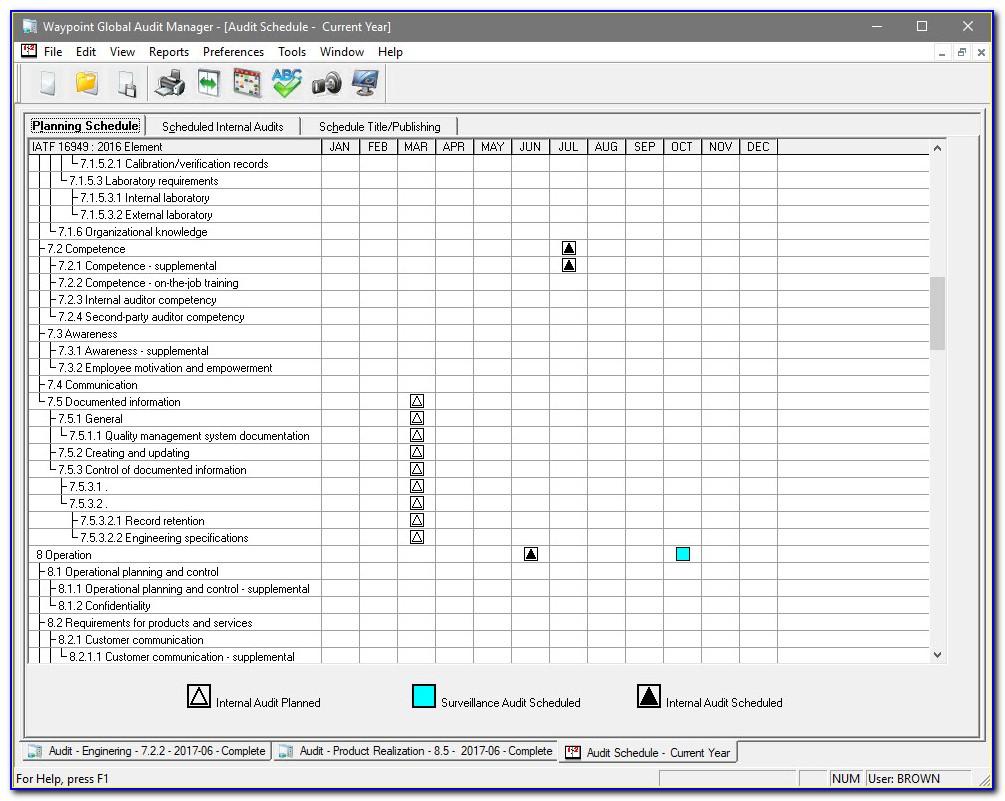 Audit Report Template Excel