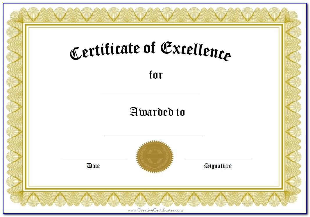 Awards Certificates Templates For Word
