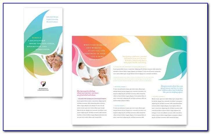 Counseling Brochure Template