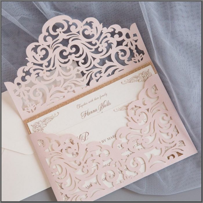 Elegant Wedding Invitations Cards