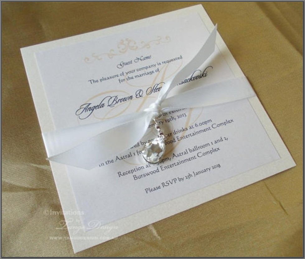Elegant Wedding Invitations Ideas