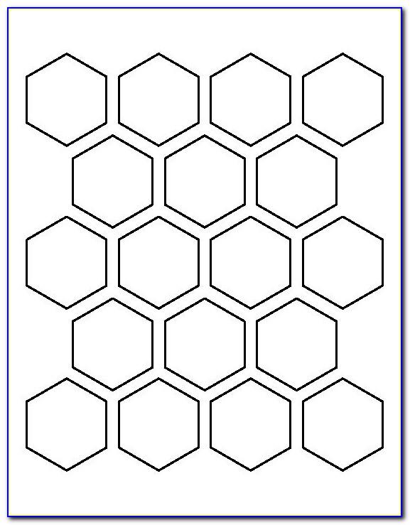Hexagon Templates For Quilting Free