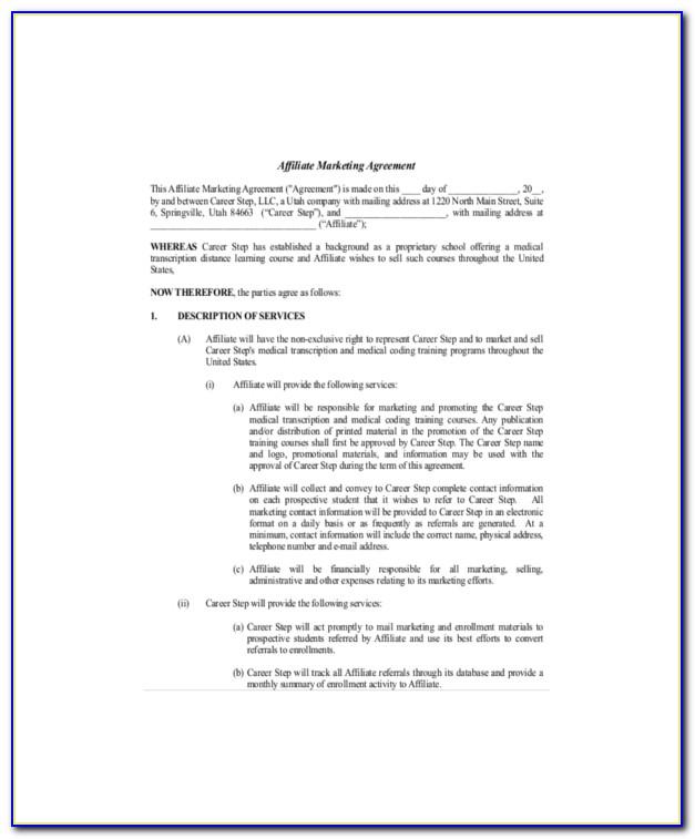 Marketing Agency Service Level Agreement Template