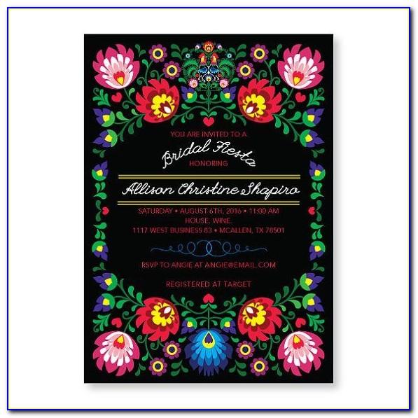 Mexican Themed Party Invitation Templates Free