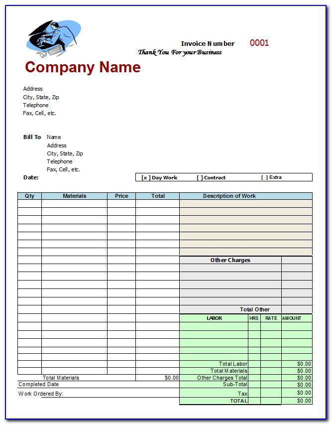 Motorcycle Sale Invoice Template