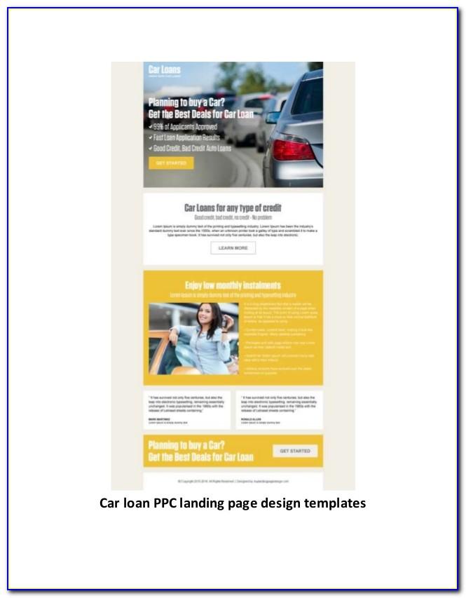 Ppc Landing Page Design Templates