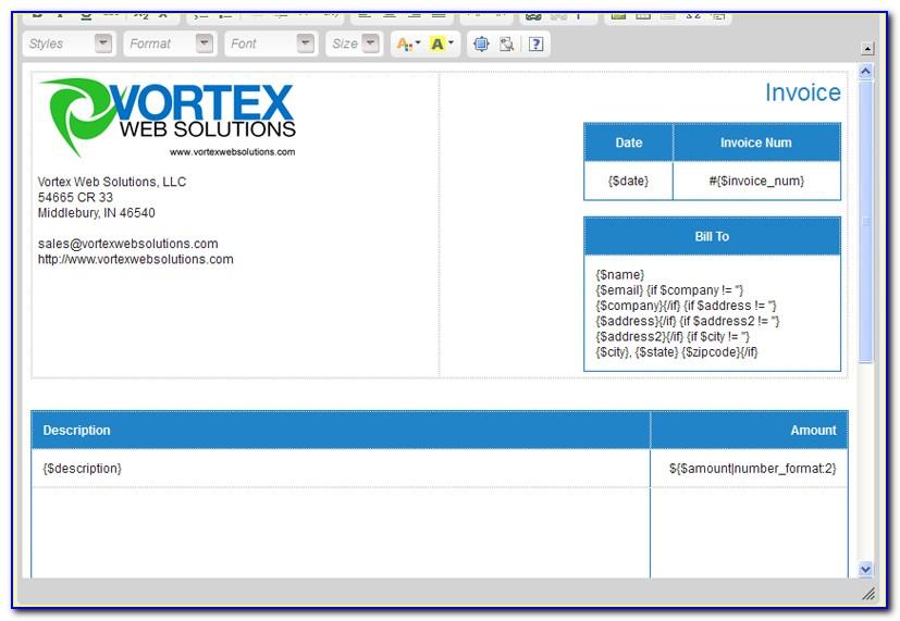 Quickbooks Desktop Invoice Templates Download