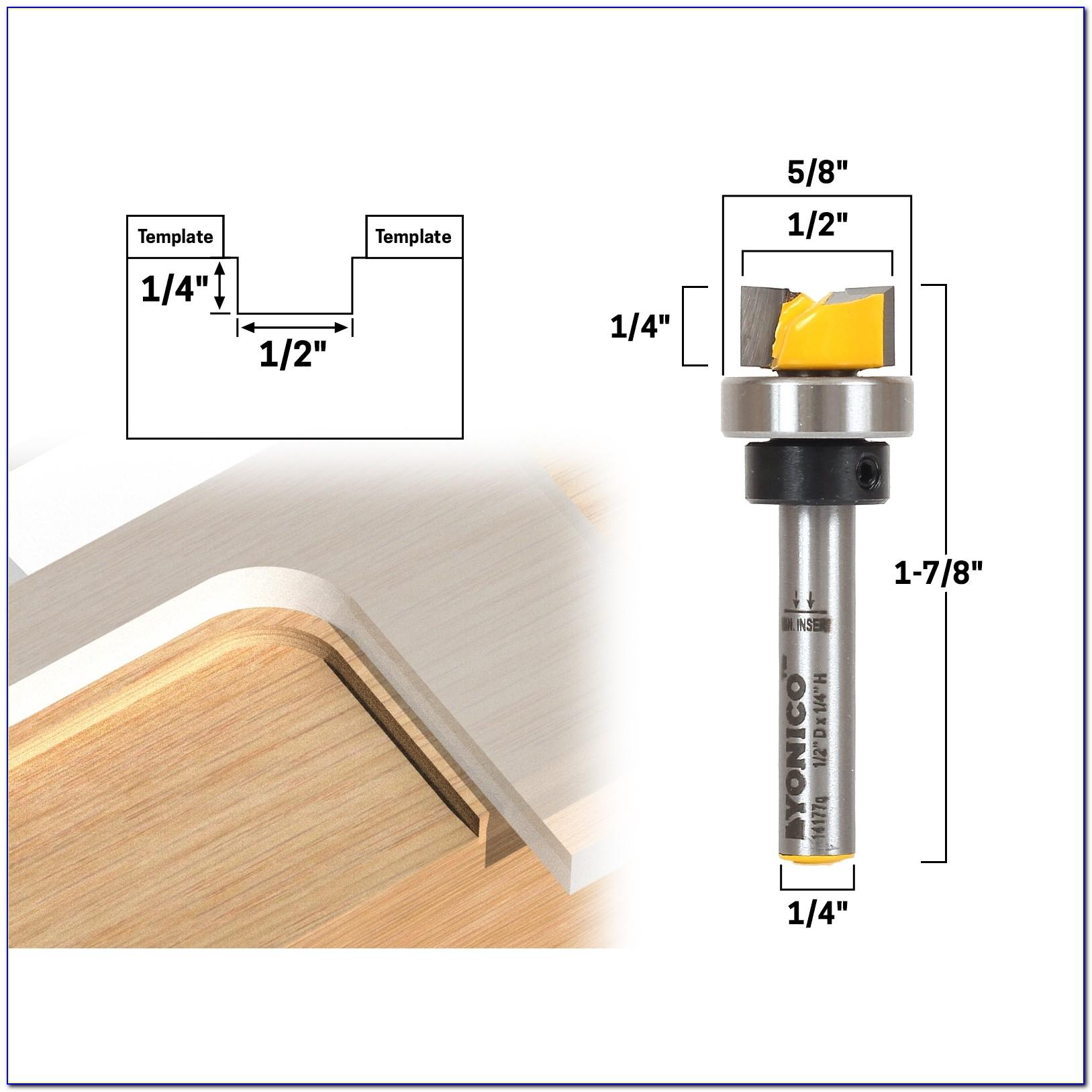 Router Bit Template Guide