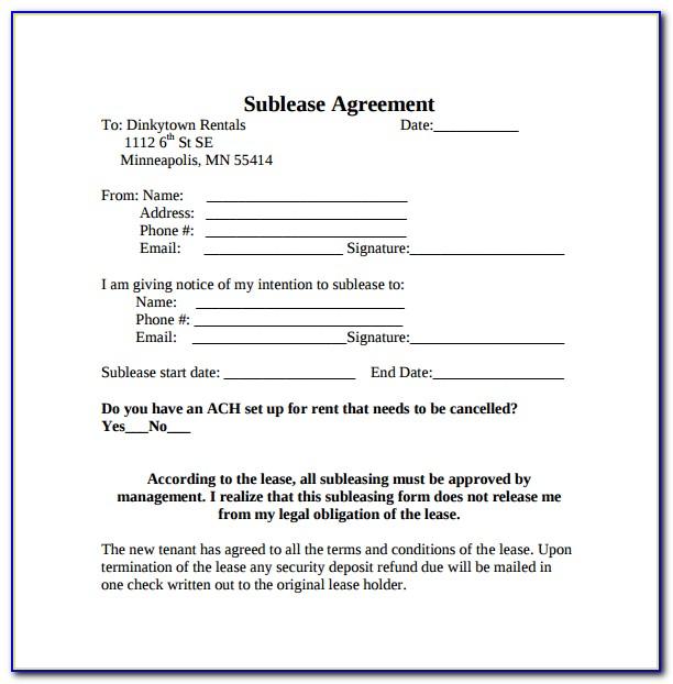 Sample Equipment Lease Agreement Template