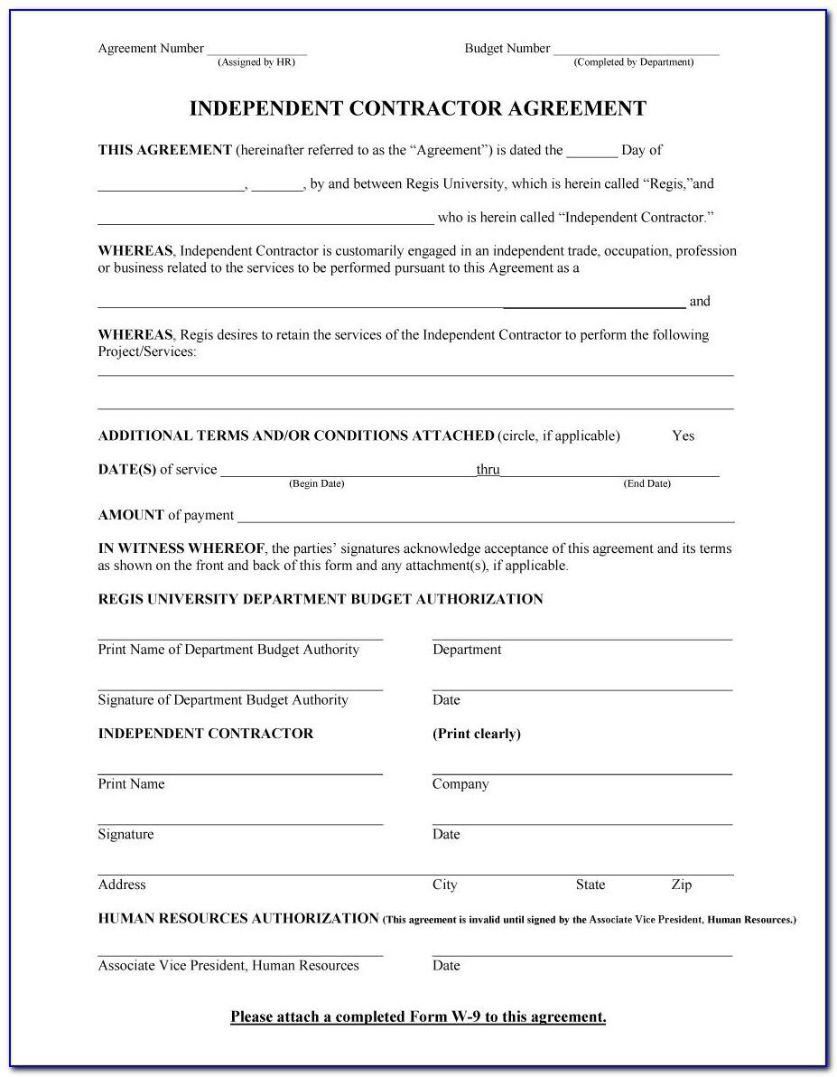Service Agreement Contract Template Word