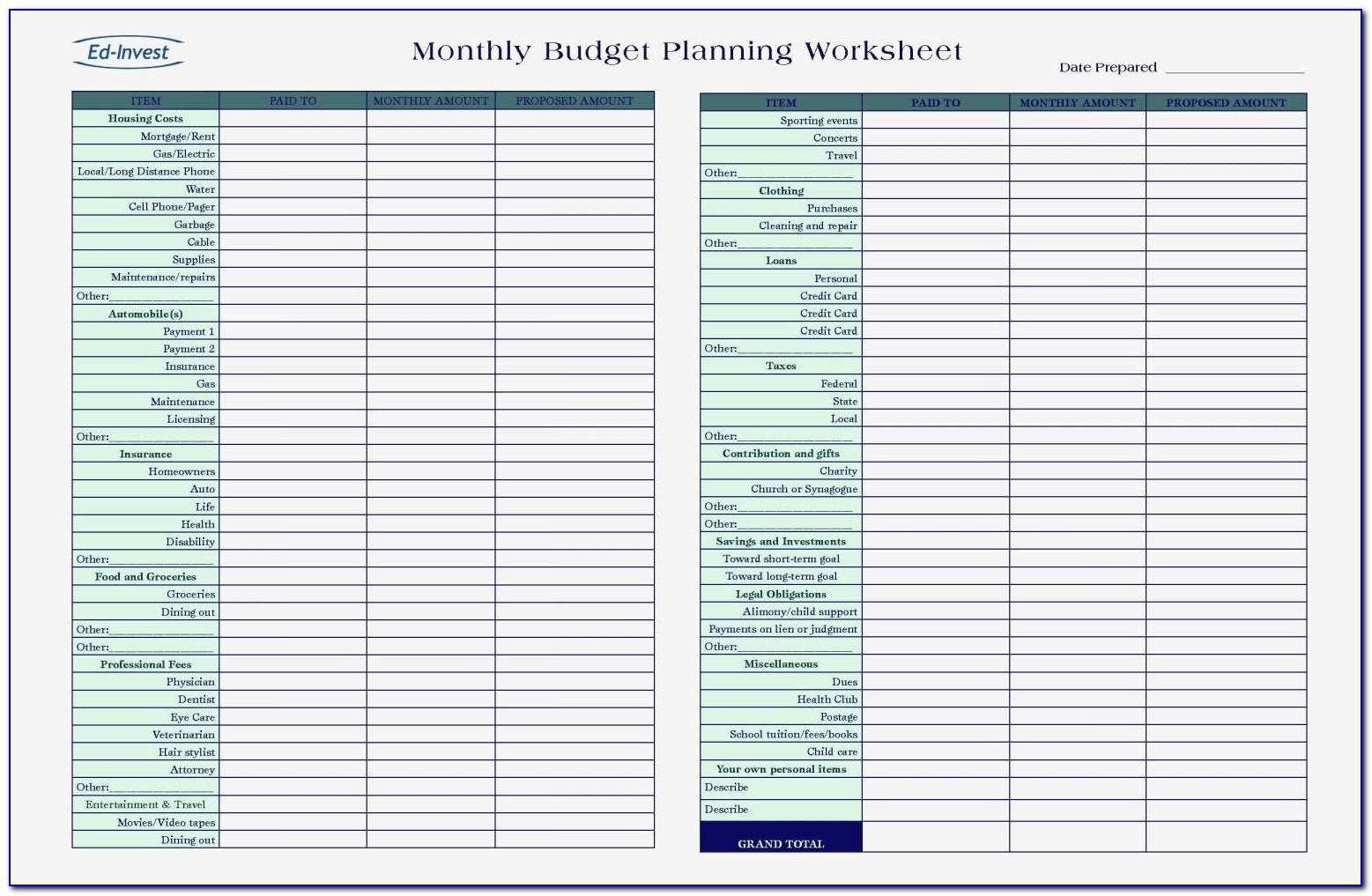 Simple Bookkeeping Template Excel