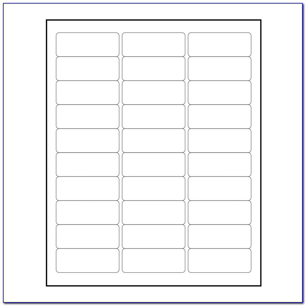 Template For Mailing Labels Avery 5160