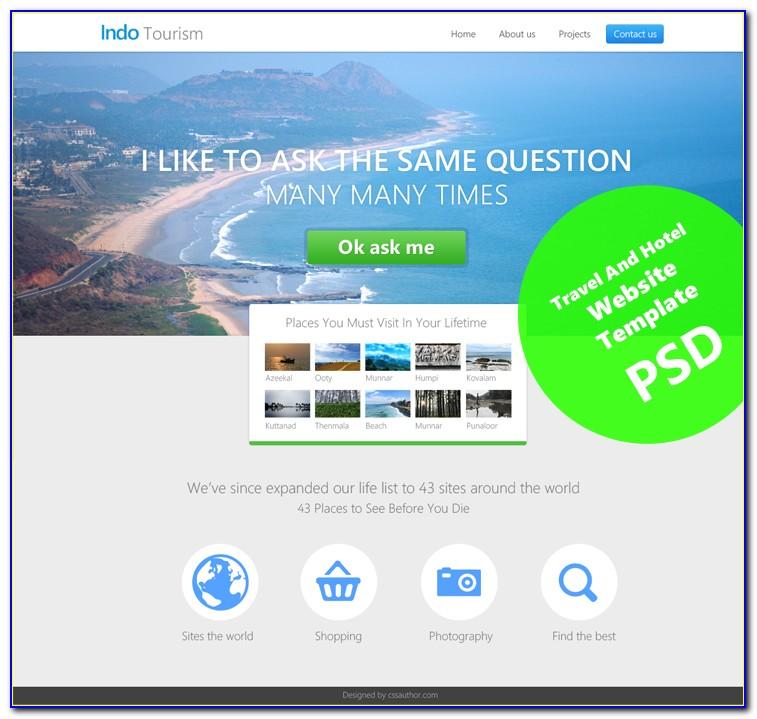 Tour And Travels Website Templates Free Download