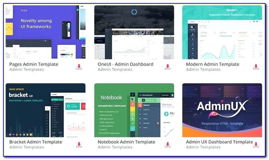 Bootstrap Responsive Admin Dashboard Template Free Download