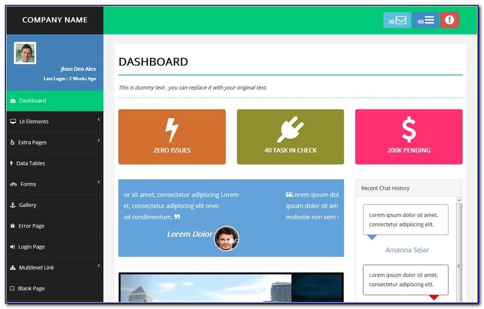 Bracket Plus Responsive Bootstrap 4 Admin Dashboard Template Free Download